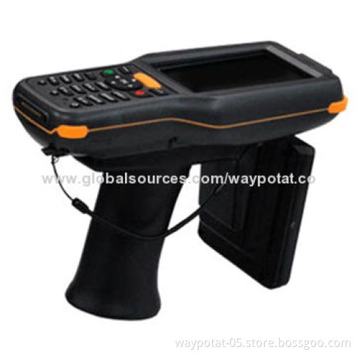 Android UHF RFID Reader, Supports 1D/2D Barcode, GPS, Wi-Fi and 3G